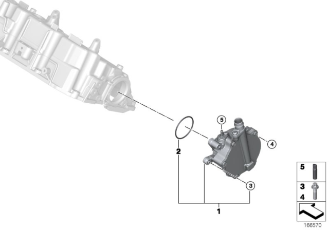 2011 BMW 550i Vacuum Pump Diagram