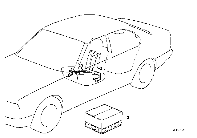 1995 BMW 325i Seat Heating Diagram