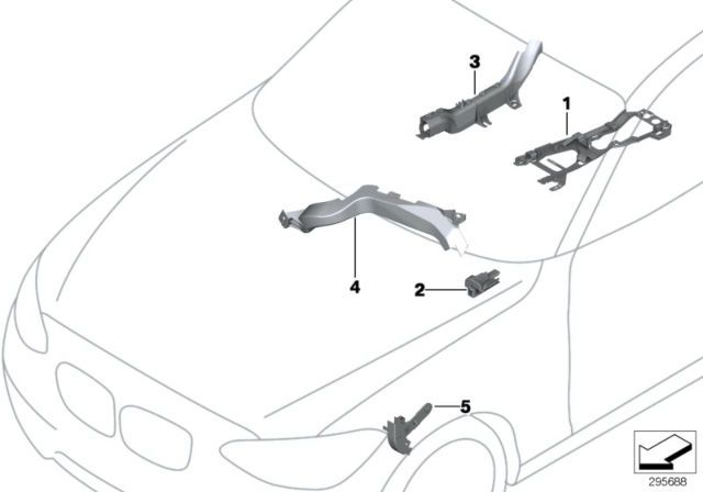 2010 BMW 128i Cable Guide Diagram
