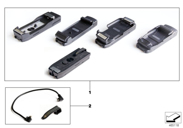 2016 BMW i3 Snap-In Adapter Diagram 3