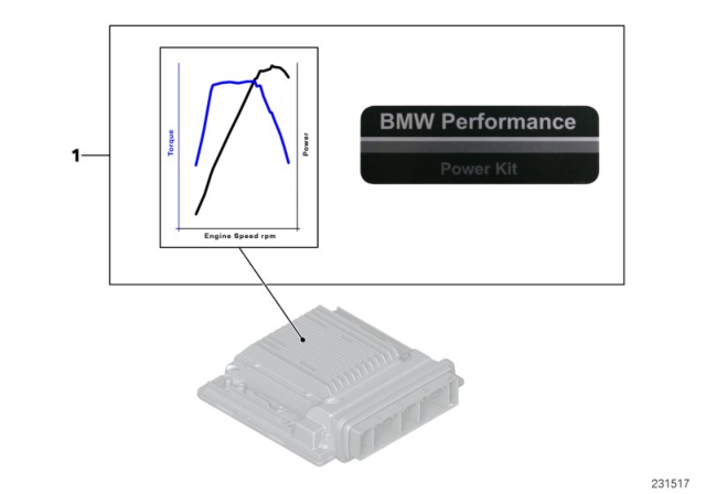 2008 BMW 135i BMW Performance Power Kit Diagram 2