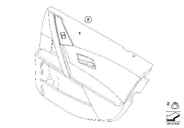 2004 BMW 525i Window Lifter Switch Diagram 2