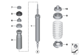 Diagram for BMW 325xi Shock Absorber - 33526779985