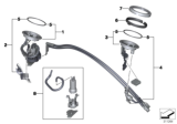 Diagram for BMW Alpina B7 Fuel Pump - 16117194000