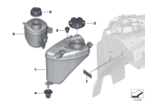 Diagram for BMW Coolant Reservoir - 17138610655
