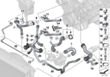 Diagram for BMW 530i Cooling Hose - 17127521777