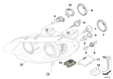 Diagram for BMW 530i Light Control Module - 63126937223
