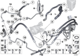 Diagram for BMW 535i Power Steering Hose - 32416796563