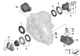 Diagram for BMW M8 Automatic Transmission Seal - 27108642597