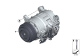 Diagram for 2014 BMW 535d A/C Compressor - 64529399059