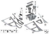 Diagram for BMW M2 Cup Holder - 51169230726