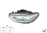 Diagram for BMW 430i Headlight - 63117377851