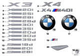 Diagram for BMW X5 Emblem - 51147362479