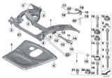 Diagram for BMW Suspension Strut Rod - 31122284975