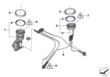 Diagram for BMW Fuel Pump Gasket - 16116761645