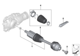 Diagram for BMW Axle Shaft - 31608643183