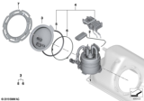 Diagram for BMW Fuel Temperature Sensor - 16147426661
