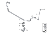 Diagram for 2012 BMW M3 Sway Bar Link - 31352283442