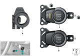 Diagram for BMW X5 Ignition Switch - 61319291689