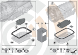 Diagram for BMW 318i Automatic Transmission Filter - 24152333822