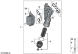 Diagram for BMW Engine Oil Cooler - 11428585236