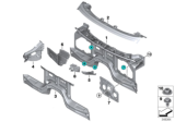 Diagram for BMW Dash Panels - 41117382211