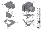 Diagram for BMW ABS Control Module - 34506784811