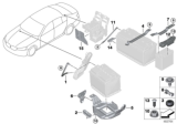 Diagram for BMW Battery Vent Tube - 61219311080