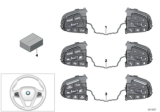 Diagram for BMW Cruise Control Switch - 61319483001