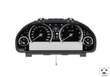 Diagram for BMW 750i Speedometer - 62108795126