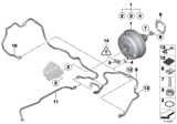 Diagram for BMW 535d Brake Booster - 34336792956