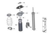 Diagram for BMW X1 Shock Absorber - 33526882851