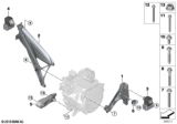 Diagram for BMW Motor And Transmission Mount - 22116887267