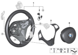 Diagram for BMW 335i Steering Wheel - 32307839115