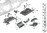 Diagram for BMW Steering Column Cover - 51457952182