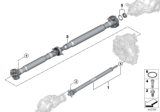 Diagram for BMW M8 Drive Shaft - 26107855833