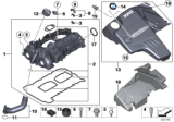 Diagram for BMW X5 M Valve Cover Gasket - 11127588416