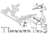 Diagram for BMW Axle Pivot Bushing - 31126777653