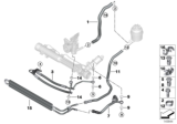 Diagram for BMW 325xi Power Steering Hose - 32416850582