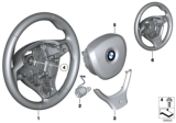 Diagram for BMW 535i xDrive Steering Wheel - 32336790891