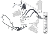 Diagram for BMW X5 Power Steering Hose - 32416787042