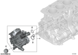 Diagram for BMW Thermostat Gasket - 11538658574