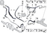 Diagram for BMW X1 Power Steering Hose - 32416794669