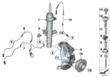Diagram for 2015 BMW 328i xDrive Shock Absorber - 37116793904