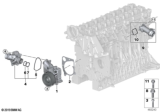 Diagram for BMW 335d Thermostat - 11517805811