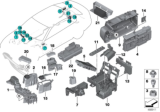 Diagram for BMW Fuse Box - 61149390865
