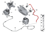 Diagram for BMW X4 Engine Mount - 22116870760