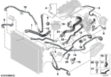 Diagram for BMW Coolant Reservoir Hose - 17128602600