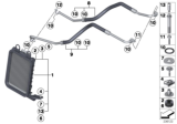 Diagram for BMW X3 Oil Cooler - 17217601536