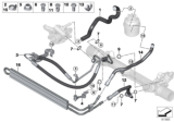 Diagram for BMW 135i Power Steering Hose - 32416781458